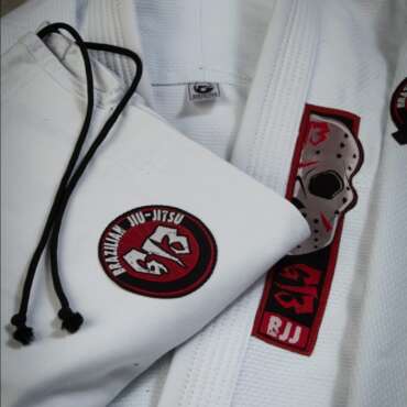 Official Regular G13BJJ White Gi GMS 380 ripstop pants