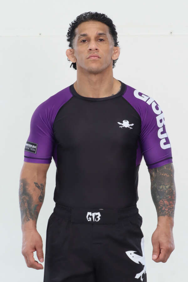 G13 RANK PURPLE RASHGUARD