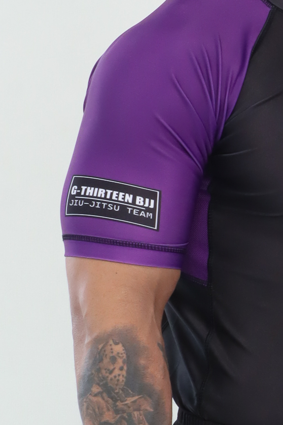 G13 RANK PURPLE RASHGUARD - Image 6