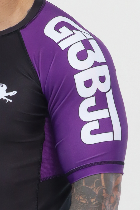 G13 RANK PURPLE RASHGUARD - Image 4