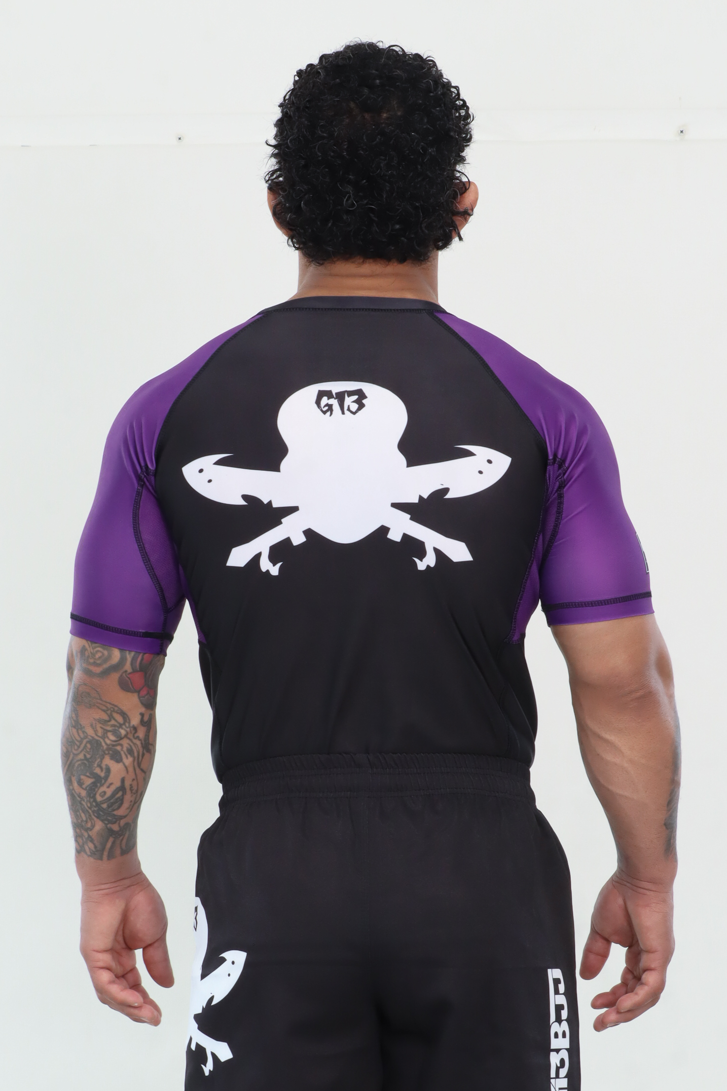 G13 RANK PURPLE RASHGUARD - Image 3
