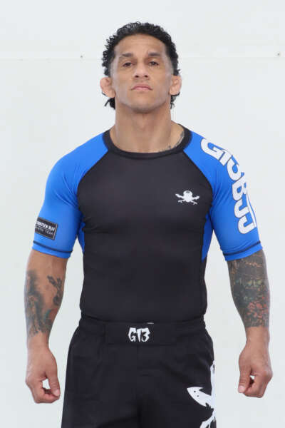 G13 RANK BLUE RASHGUARD