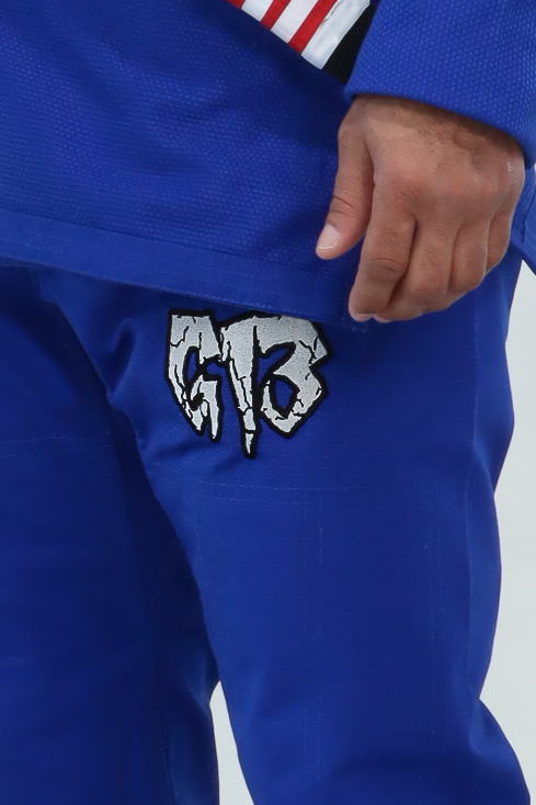 G13 Kids Limited Edition Gi – Blue Monochromatic - Image 3