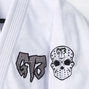 G13 Kids Limited Edition Gi – Monochromatic Silver (white)